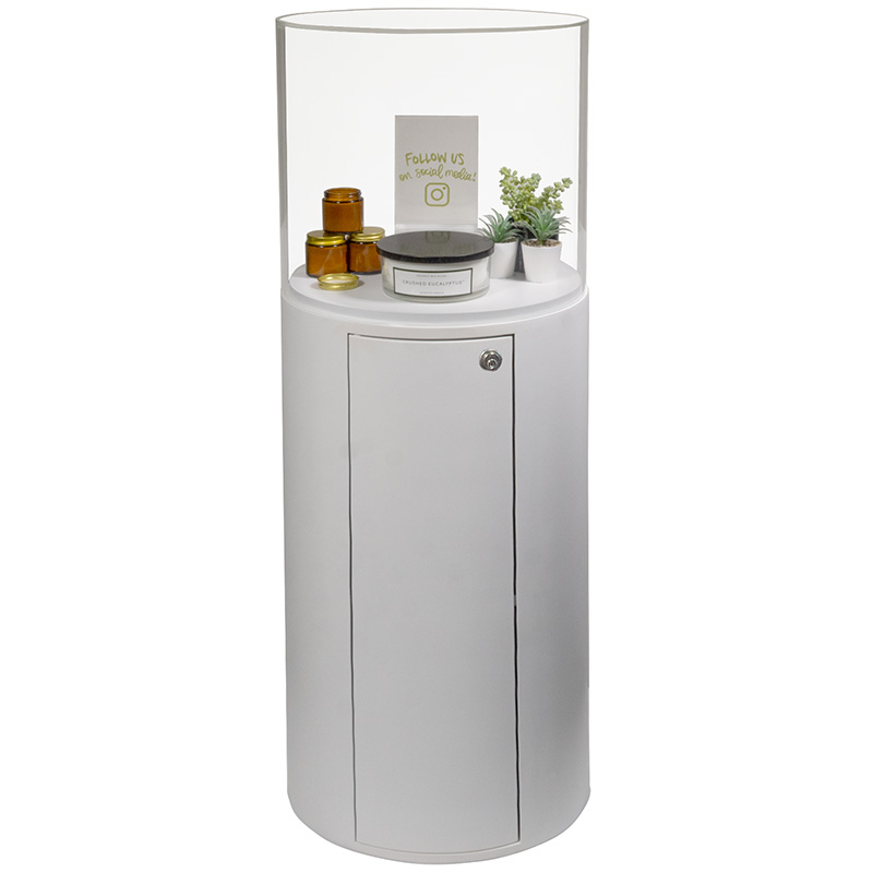 Round Storage Peds ( white)